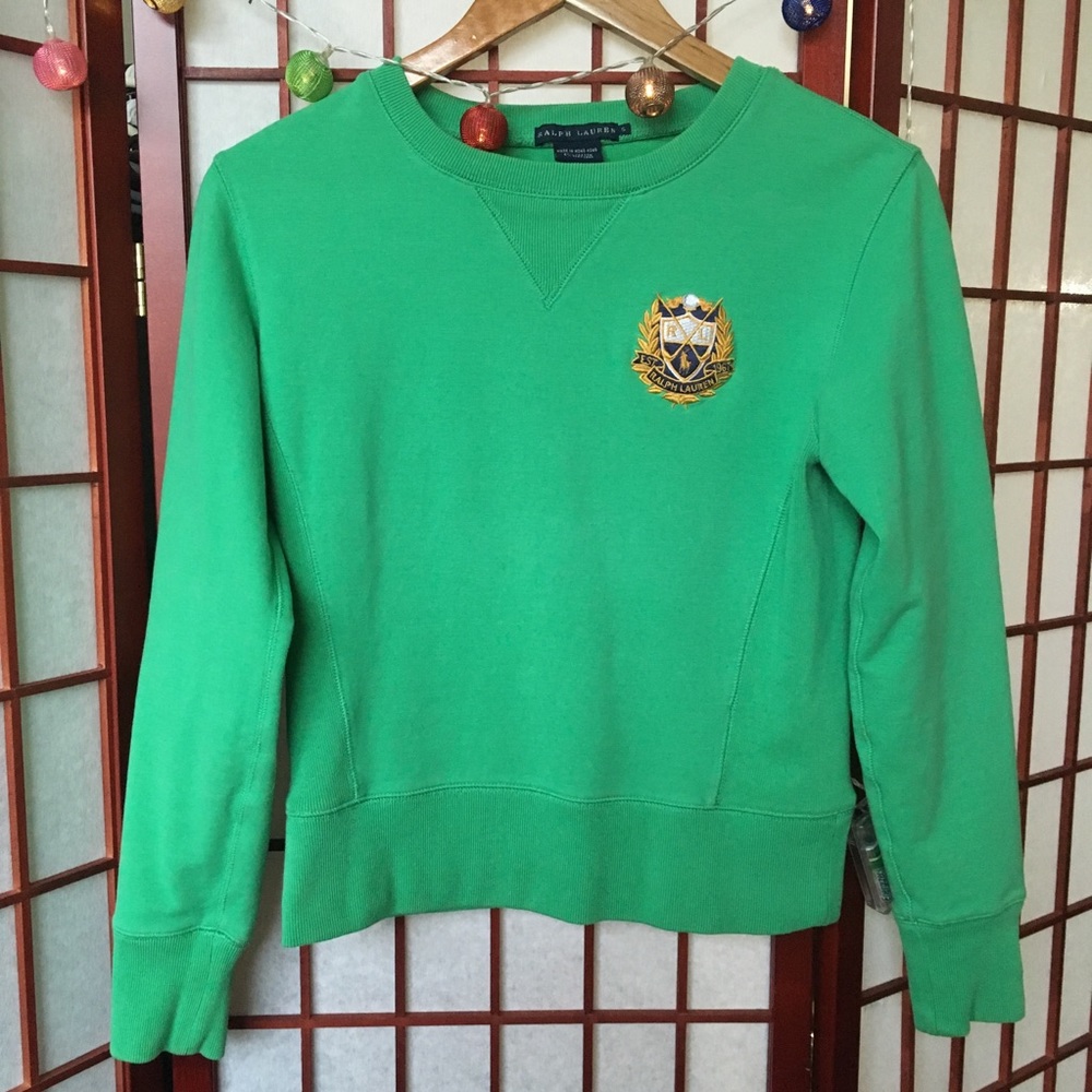 Crew neck sweatshirt